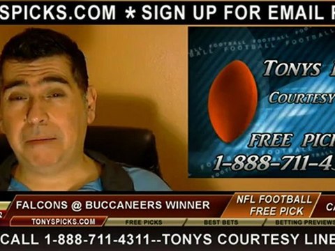 Atlanta Falcons versus Tampa Bay Buccaneers Pick Prediction NFL Pro Football Odds Preview 11-25-2012