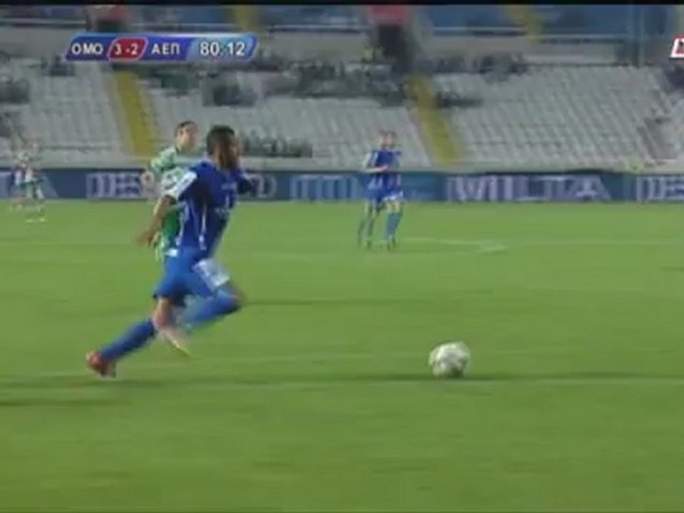 Ομόνοια-ΑΕΠ 4-2: Γκολ και φάσεις