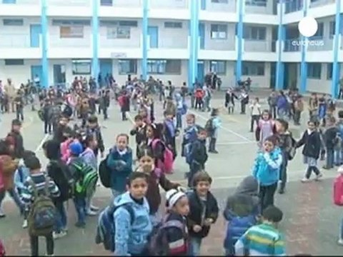 Scuole riaperte a Gaza dopo l'offensiva israeliana