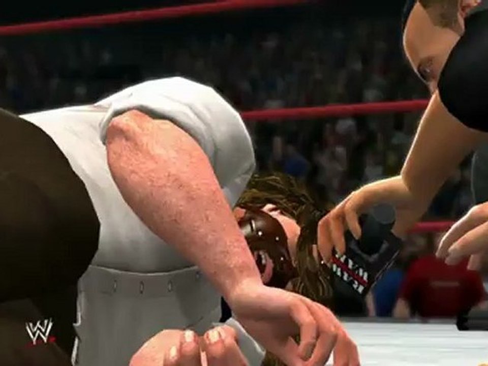 Let's Play WWE '13 [HD] - #024 - The Rock vs. Mankind (I Quit Match)