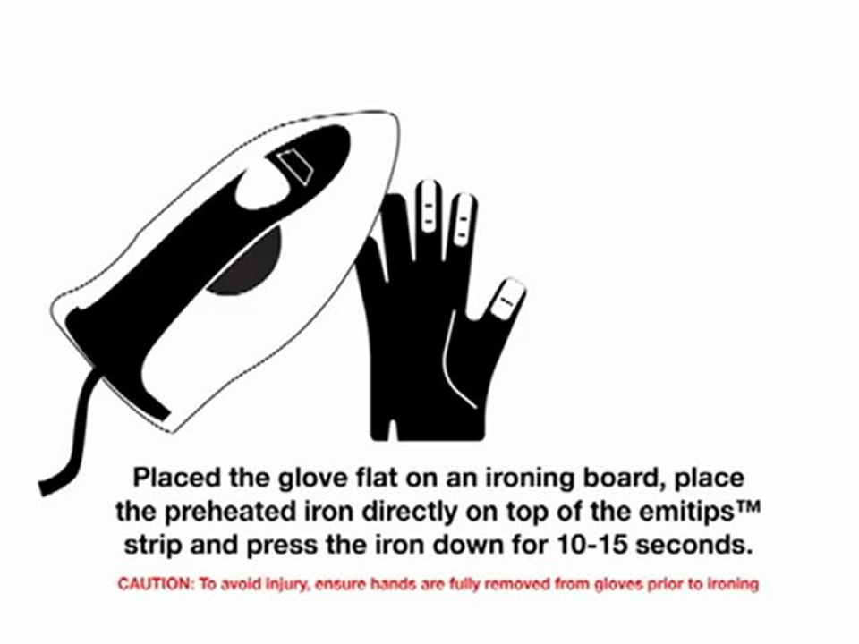 Emitips make your gloves smartphone compatible