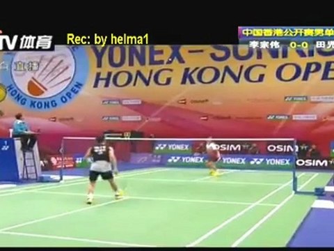 HK Open 2012 ~ MSSF ~ Lee Chong Wei[MAS] vs Kenichi Tago[JPN] ~ Part 1
