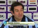 Conférence de presse FC Istres - AC Arles Avignon : José  PASQUALETTI (FCIOP) - Pierre MOSCA (ACA) - saison 2012/2013