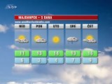 Vremenska prognoza za 25. novembar 2012. (Evropa, Balkan, Srbija i Timočka krajina)