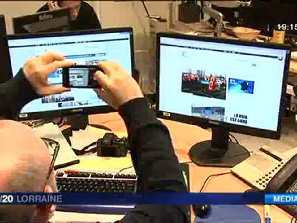 F3L-20121122-soir Lancement Nouveau Site Internet France 3 Lorraine