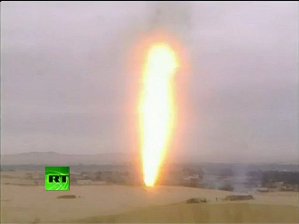 Egypt-Israel gas pipeline on fire after explosion, sabotage suspected