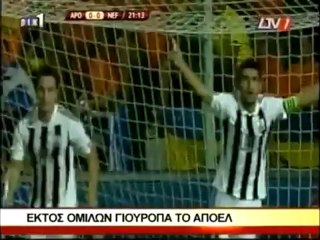 Apoel - Neftchi 1-3 Highlights 30-08-2012 by Behruz