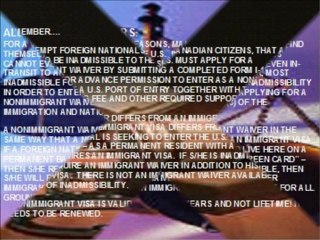 PARDONS AND WAIVERS 2012