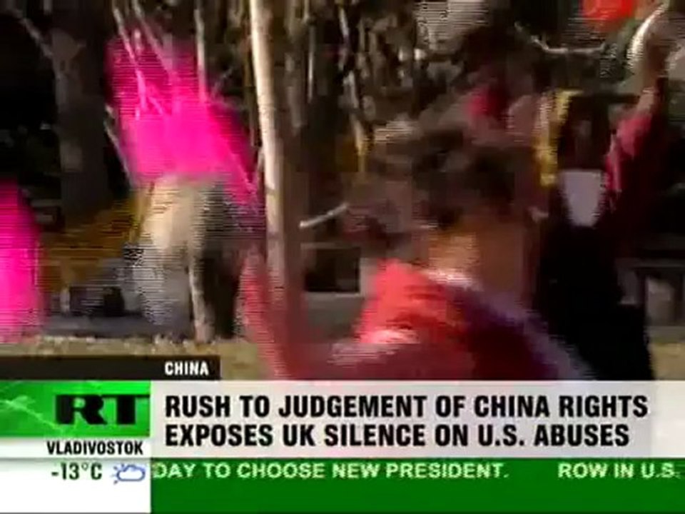 UK judges China on Rights, but 'stays silent' on US abuses