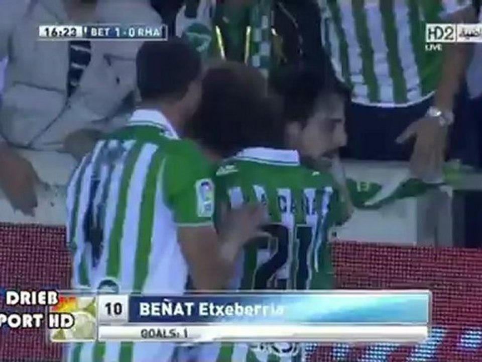 هدف مباراة ريال بيتيس 1 - 0  ريال مدريد - تعليق حفيظ دراجي