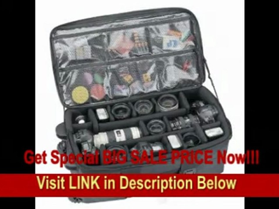 [FOR SALE] Tamrac 694 Big Wheels Rolling StrongBox LP4 Camera Rolling Case (Black)