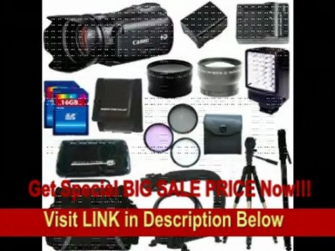 [BEST PRICE] Canon VIXIA HF G10 HFG10 Full HD Camcorder with HD CMOS Pro and 32GB Internal Flash Memory + 32GB Deluxe Accessory Kit