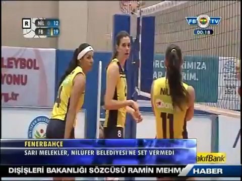 24 Kasım 2012 Fenerbahçe 3-0 Nilüfer Belediye Maçı Özeti