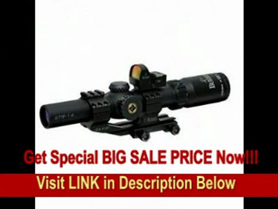 [BEST BUY] Xtreme Tactical 1-4x24 mm Riflescope Reticle: XTR 5.56 Ballistic with Fastfire II