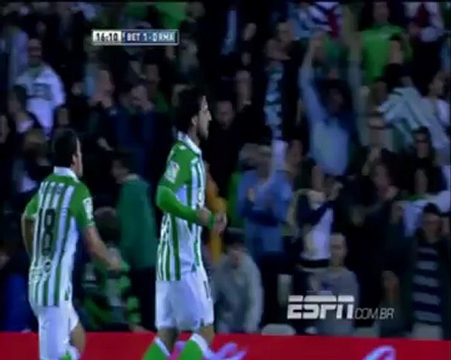 Real Bétis 1-0 Real Madrid - Narración: Antonio Muelas ( RNE ) - 24/11/2012