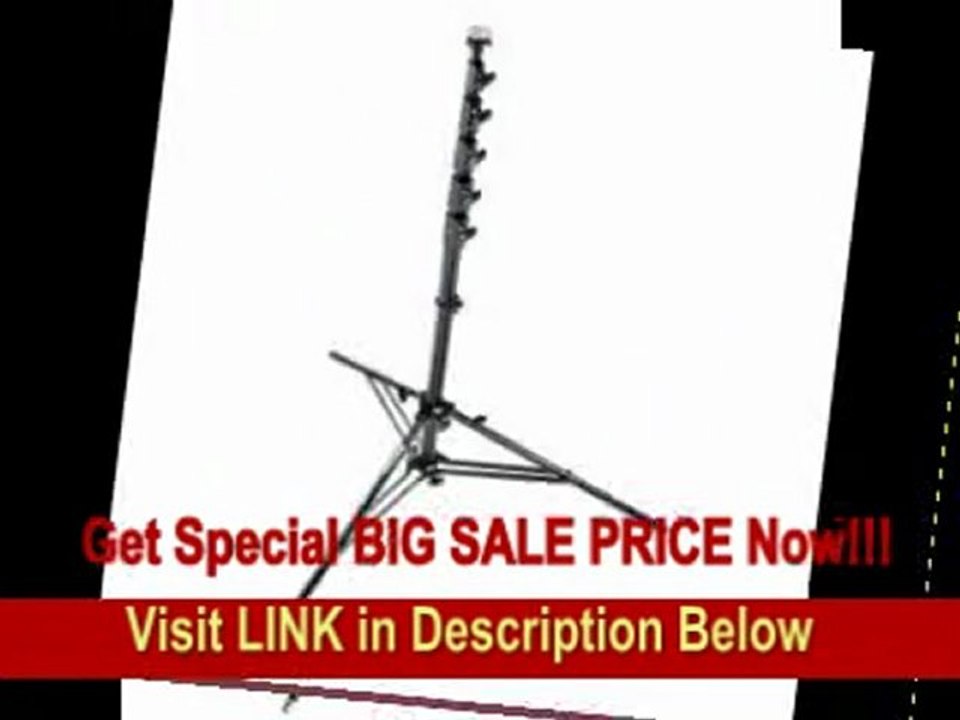 [REVIEW] Manfrotto 269HDB-3U Super Giant Stand with 3 Leveling Legs (Black)