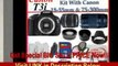 [FOR SALE] Canon EOS Rebel T3i Digital 18 MP CMOS SLR Cameras (600D) with Canon EF-S 18-55mm f/3.5-5.6 IS Lens & Canon EF 75-300mm f/4-5.6 III Telephoto Zoom Lens + SSE Premium SLR Lens Accessory Package