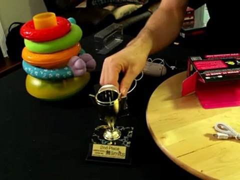 Rock-It 3.0 Portable Vibration Speaker Unboxing & First Look Linus Tech Tips