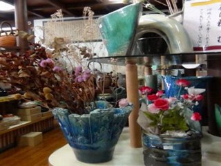 伝統工芸品(和・ワビサビ陶器・花器)＝しがらき焼 in 山上陶器