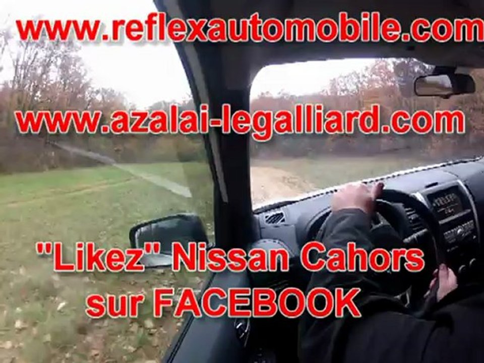 essai tout terrain video x trail all mode 2012 150cv nissan cahors gopro