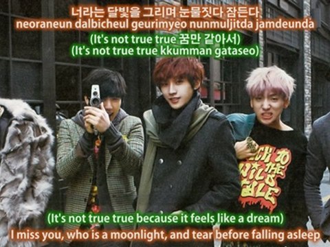 B1A4 (비원에이포) If… (너만 있으면) Eng Sub + Han/Rom