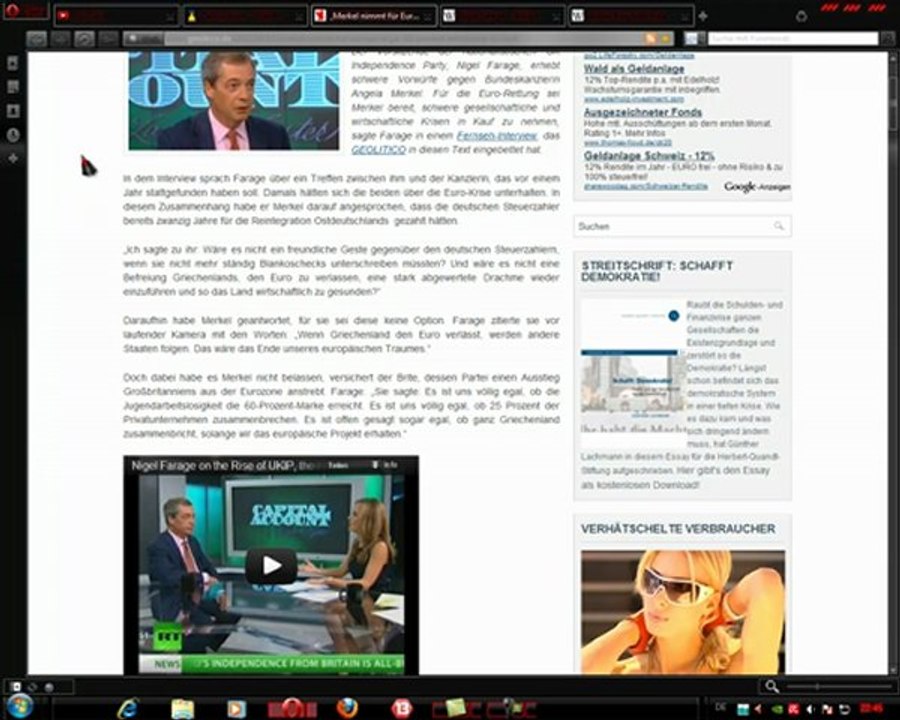 Angela Merkel nimmt 60 Prozent Arbeitslose in kauf? - DHB Informiert #1