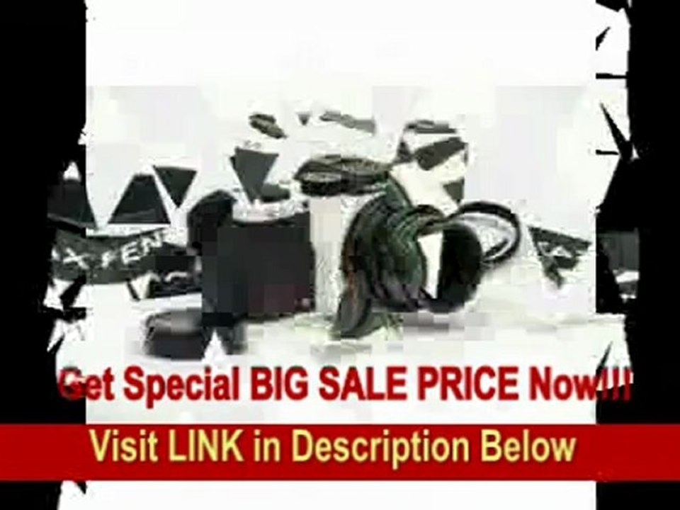 [BEST BUY] Pentax K-01 16MP APS-C CMOS Compact System Camera with Dual Lens Kit 18-55mm, 50-200mm (White)