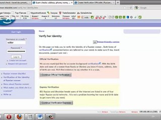 Russian scammers blacklist