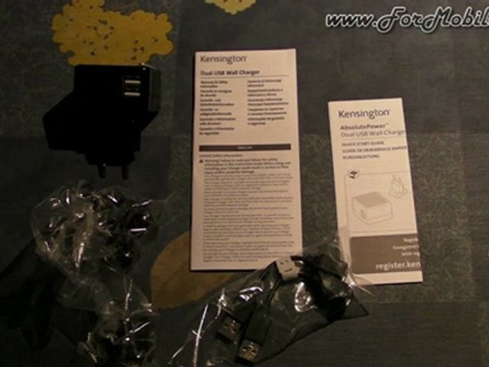 Unboxing di Kensington AbsolutePower - Dual USB Wall Charger - esclusiva italiana !