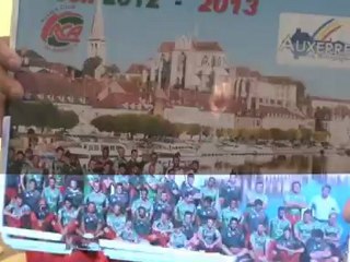 Le Rugby Club Auxerrois communique sa flamme