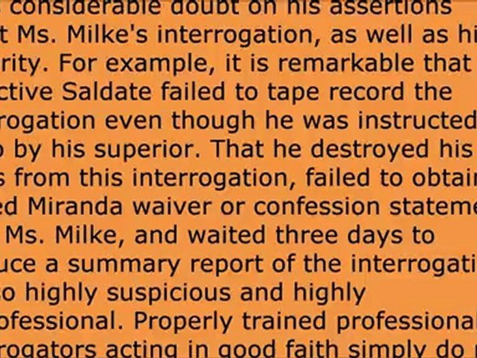 Clip 2: The Purported Confession