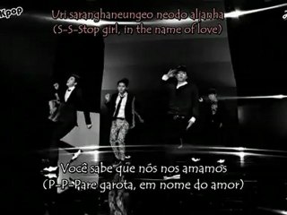 U-KISS - Stop Girl (Black&White ver) [Legendado]