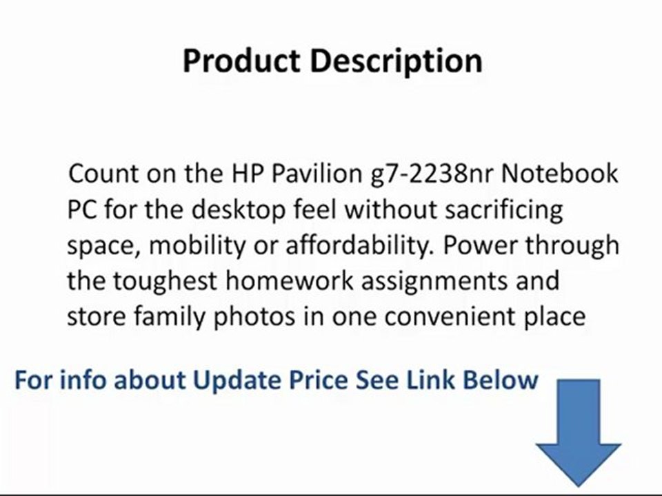 HP Pavilion g7-2238nr 17.3-Inch Laptop Review