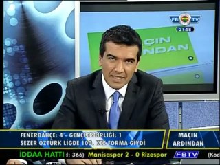 Sezer Öztürk'ün Açıklamaları FB_4 Gençlerbirliği_1 25 Kasım 2012