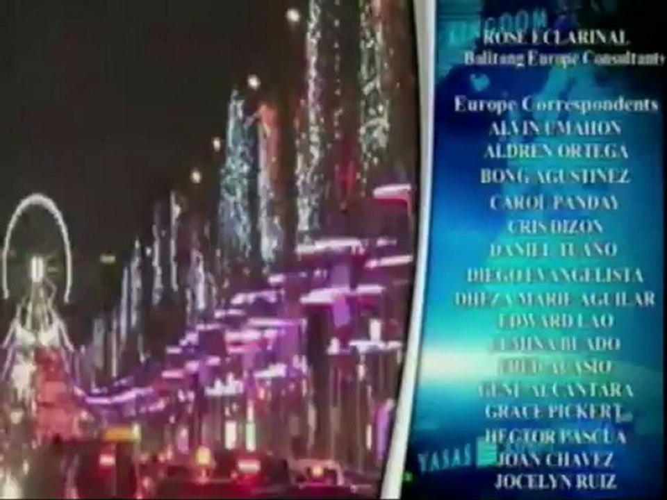 PASKO SA PARIS 2012 SA ABS-CBN TFC BALITANG EUROPE