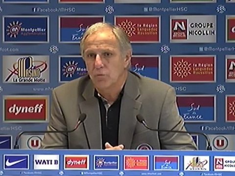 René Girard après MHSC 1-0 FCGB