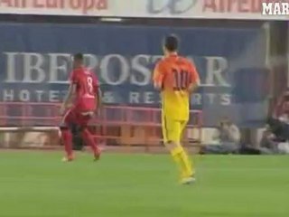 Mallorca fans sing Cristiano chant at Messi -