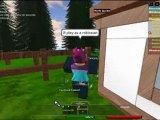 Playing the roblox thunder cats game
