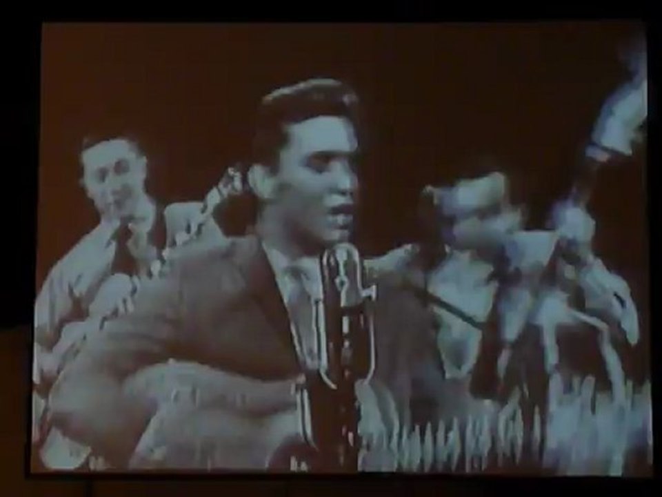 Projection Elvis au Country Music Hall of Fame de Nashville