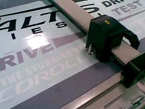 Printing products sticker cutting plotter machine