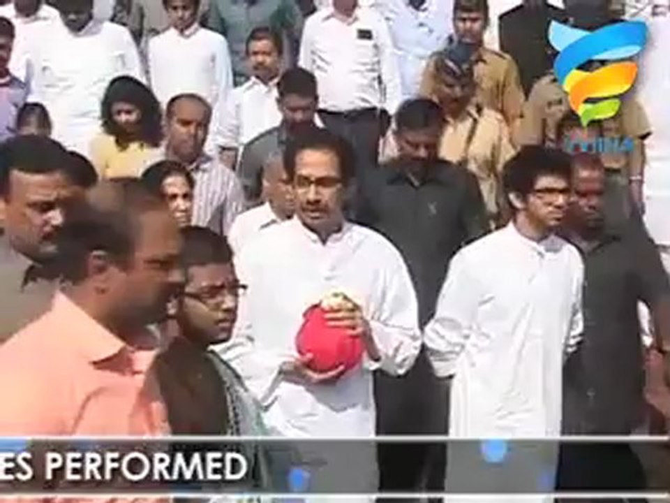 BAL THACKERAY'S LAST RITES PERFORMED