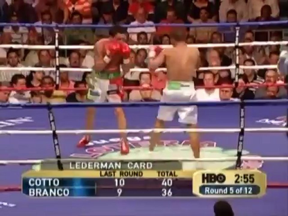 2006-03-04 Miguel Cotto vs Gianluca Branco