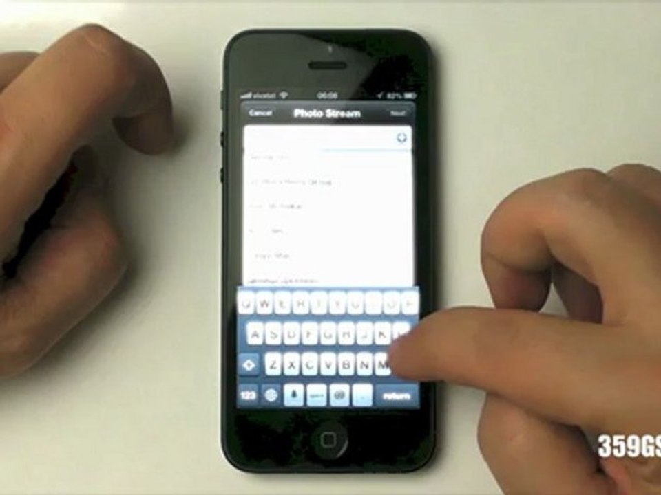 iPhone 5 video review - iCloud
