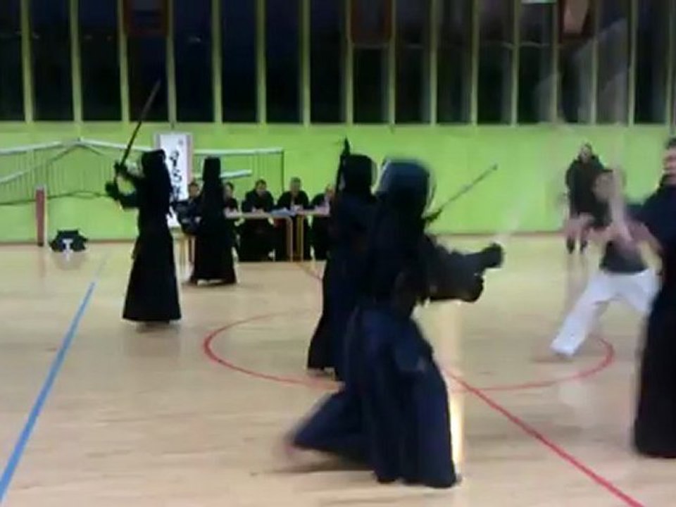 KENDO : Stage Lyon 24/11/12 Matthieu et Jean Baptiste