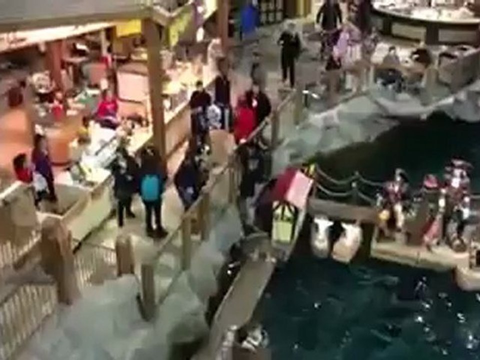 base jump au centre commercial