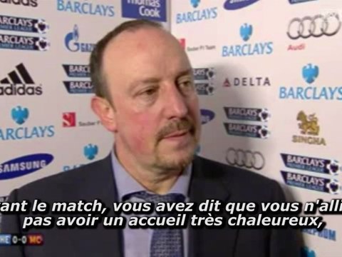 Rafael Benítez revient sur les insultes des fans de Chelsea