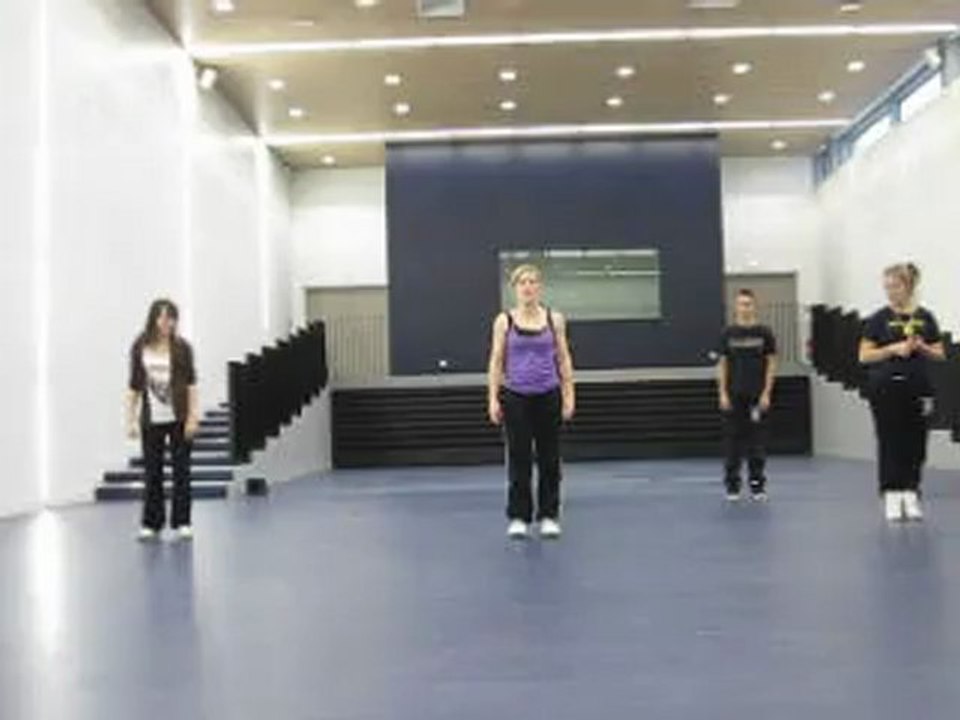 Refrain sur la chorégraphie "Swimming pools" avec JLM, pour Pontoise