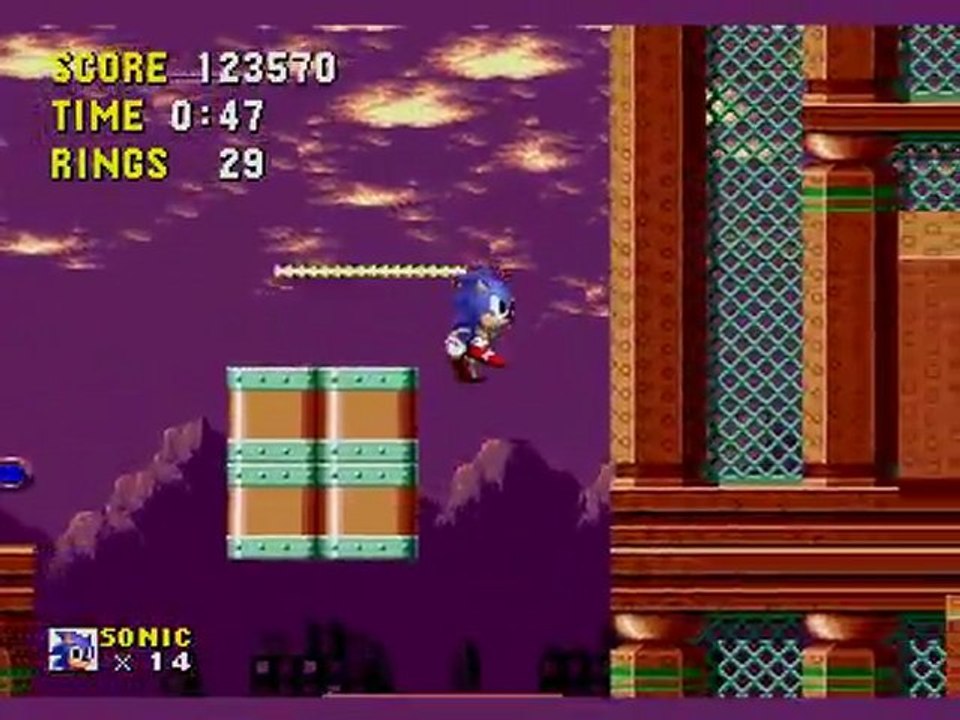 Sonic niveaux 3 et 4 Nono !