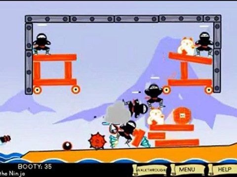 Pirates Vs Ninjas Walkthrough - Levels 31-60