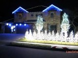 Maison décorée pour Noël sur Gangnam Style de PSY